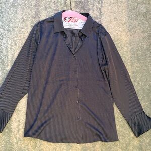 cupcakes & cashmere Women's Striped Button Down Shirt